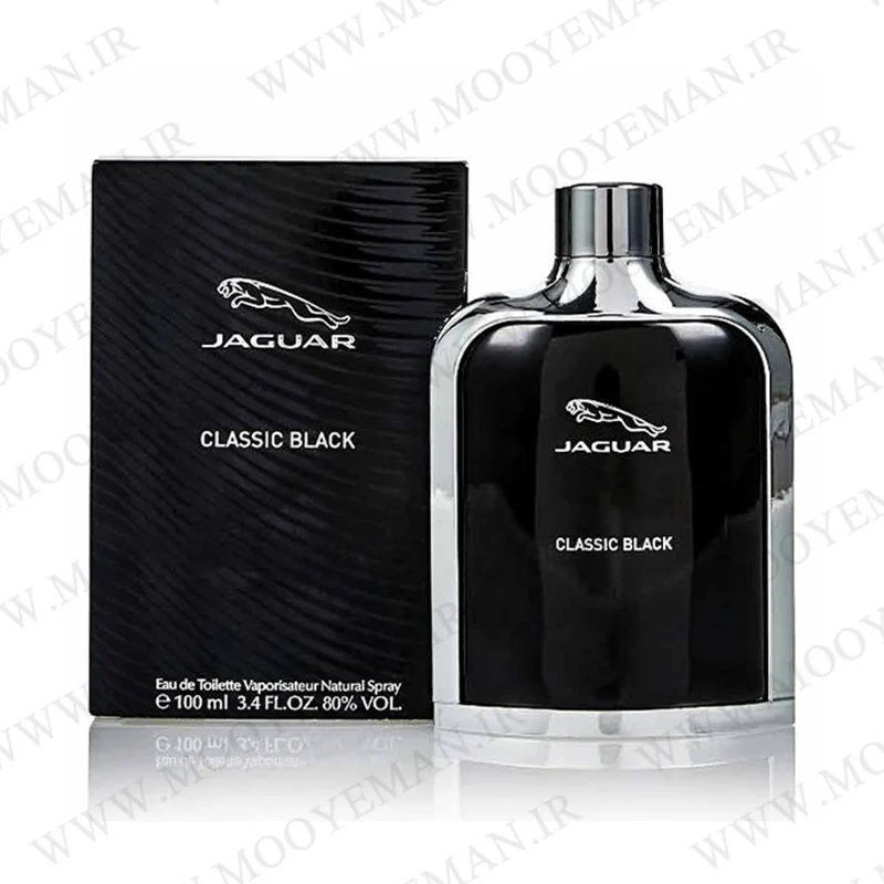 عطر اورجینال بدون جعبه جگوار کلاسیک بلک-مشکی | Jaguar Classic Black